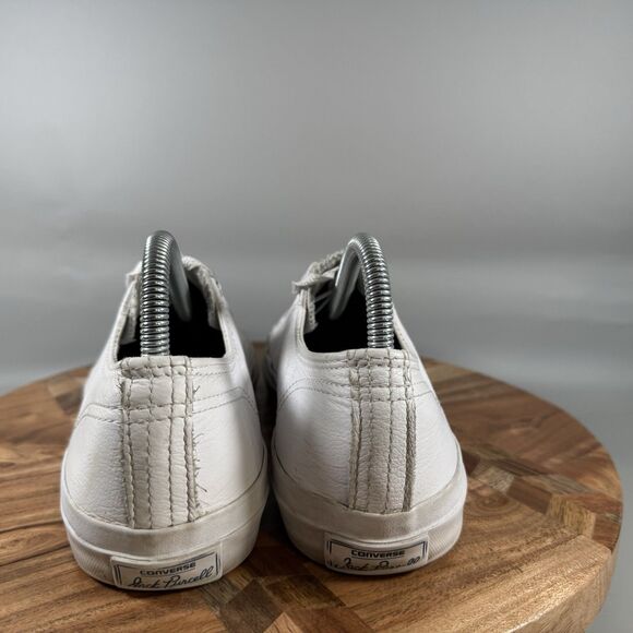 Converse Jack Purcell Comfort Running Athletic Shoes Sneakers White Women Size 8 - Picture 4 of 8